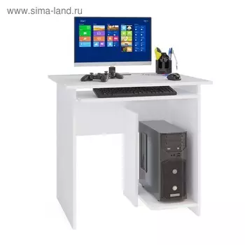 Компьютерный стол «СОКОЛ. КСТ-21.1», 800600740 мм, цвет белый