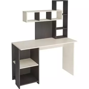 Компьютерный стол Эфес ЛДСП, венге/дуб белфорд 50x120x155 см