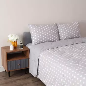 Комплект 1.5 сп: одеяло 145x220 см, простыня 150x220 см, наволочки 50x70 см - 1 шт
