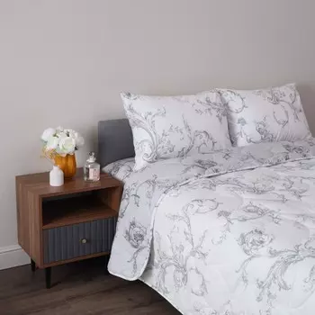 Комплект 1.5 сп: одеяло 145x220 см, простыня 150x220 см, наволочки 50x70 см - 1 шт