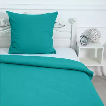 Комплект 1.5сп Изумруд 3-8 (под. 145х215см, нав. 70х70см) бязь 120г/м, хл100%