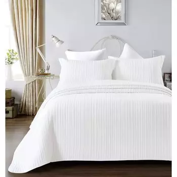 Комплект Arya Home: покрывало 250x260 см, наволочка 50x70 см - 2 шт