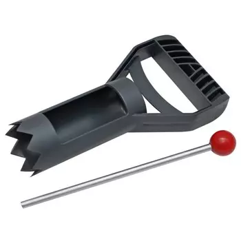 Комплект аксессуаров для кротоловки: бур 25 × 6 см, щуп 25 × 0.8 см