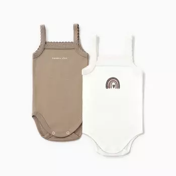 Комплект боди Крошка Я Rainbow 2 шт, рост 80-86 см