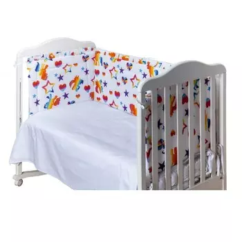 Комплект бортиков в кроватку «Звезды»