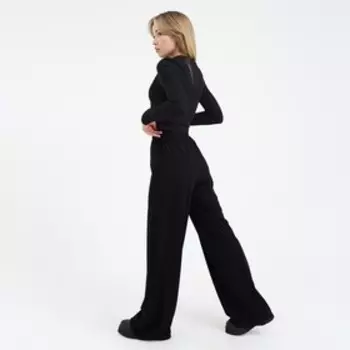 Костюм женский (джемпер, брюки) MIST, размер 44, чёрный