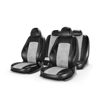 Комплект чехлов «RANGER ZAMSHA», черный, светло-серый, серый