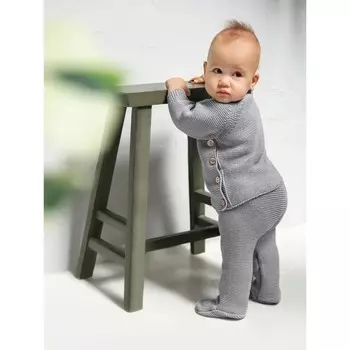 Комплект демисезонный детский Pure Love Set, рост 74 см, цвет серый