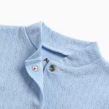 Комплект детский, цвет голубой, рост 74 см