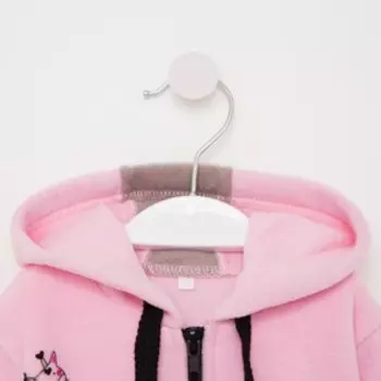 Комплект детский, цвет розовый, рост 80 см