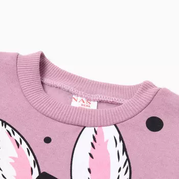 Комплект детский, цвет сиреневый, рост 80 см