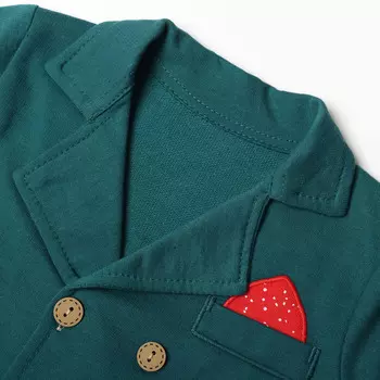 Комплект детский, цвет зеленый, рост 80 см