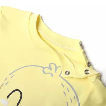 Комплект детский, цвет желтый, рост 62 см