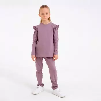 Комплект детский (джемпер, брюки) MINAKU: Casual Collection, цвет лемезит, рост 104 см