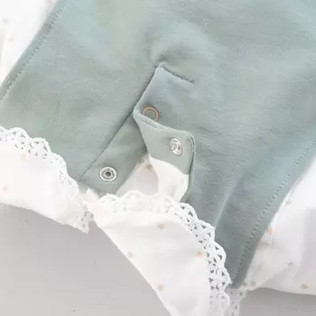 Комплект детский: футболка, сарафан, рост 68-74 см, цвет полынь