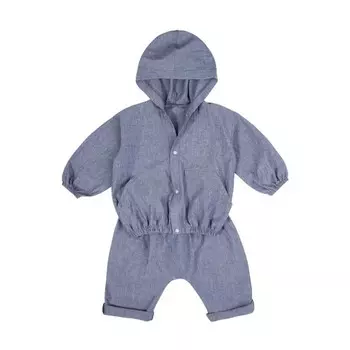 Комплект детский летний, рост 86 см, цвет голубой