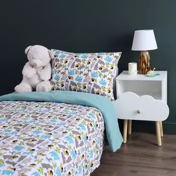 Комплект детский: одеяло 160x220 см, простыня 90x190 см, наволочка 50x70 см