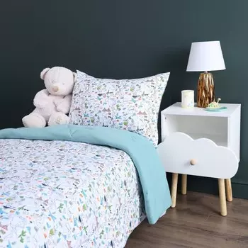 Комплект детский: одеяло 160x220 см, простыня 90x190 см, наволочка 50x70 см