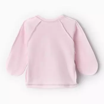 Комплект детский (распашонка, ползунки, чепчик), цвет розовый, рост 62 см