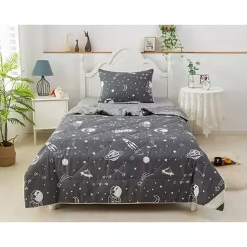 Комплект детский с одеялом «Космонавт», размер 160х220 см, 160х230 см, 50х70 см