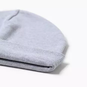 Комплект детский (шапка, снуд), цвет серый меланж/Семейка, размер 46-48