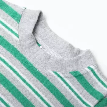 Комплект детский (свитшот/брюки), цвет зелёный, рост 92 см