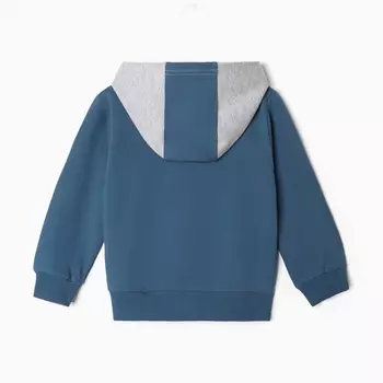 Комплект детский (толстовка, брюки) , цвет джинсовый, рост 86 см