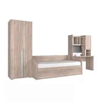 Комплект детской мебели «Лайк К11», ЛДСП, цвет дуб мария / галька