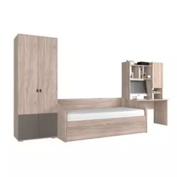 Комплект детской мебели «Модерн К11», ЛДСП, цвет дуб мария / бронза