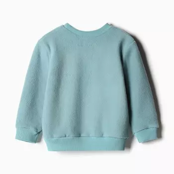 Комплект для детей (свитшот, брюки), цвет ментоловый, рост 98 см