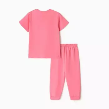 Комплект для девочки, цвет розовый, рост 98 см