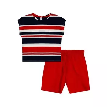 Комплект для девочки: футболка, шорты, рост 164 см