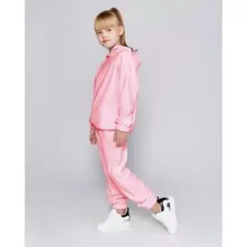 Комплект для девочки (худи, брюки) MINAKU: Casual Collection KIDS цвет св-розовый, рост 122