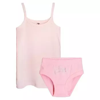 Комплект для девочки (майка на бретелях, трусы), рост 164 см