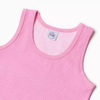 Комплект для девочки (майка, трусы), цвет светло-розовый, рост 116 см