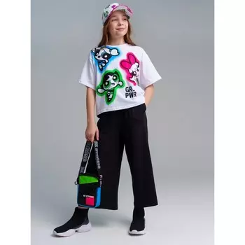 Комплект для девочки PlayToday: футболка и брюки, рост 170 см