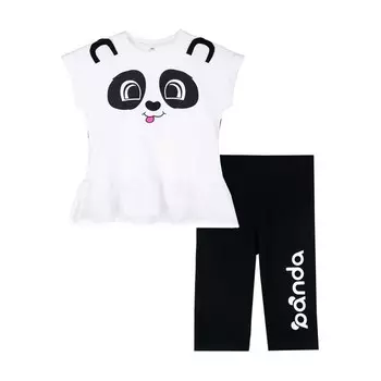 Комплект для девочки PlayToday: футболка и легинсы, рост 110 см