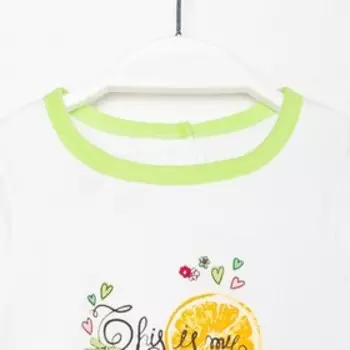 Комплект для девочки, рост 92 см, цвет зелёный