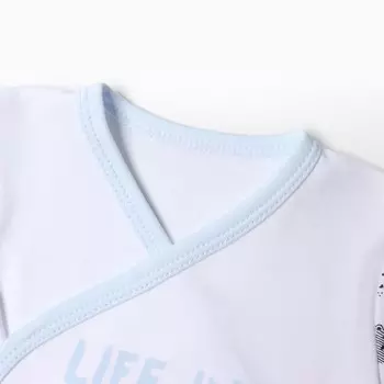 Комплект для мальчика (5 предметов), цвет голубой, рост 62