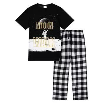 Комплект для мальчика: брюки и футболка, рост 140 см