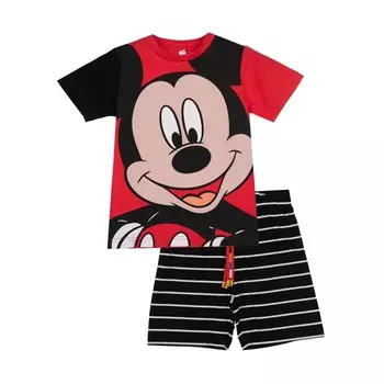 Комплект для мальчика Disney: футболка, шорты, рост 122 см