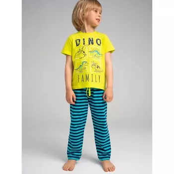 Комплект для мальчика: футболка, брюки, рост 110 см