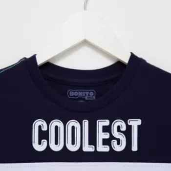 Комплект для мальчика (футболка/шорты), цвет ментоловый, рост 116