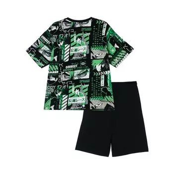 Комплект для мальчика: футболка, шорты, рост 170 см