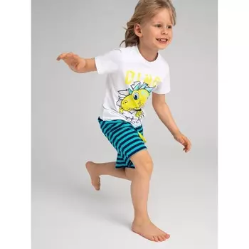 Комплект для мальчика: футболка, шорты, рост 104 см