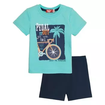 Комплект для мальчика (футболка-шорты), рост 86 см