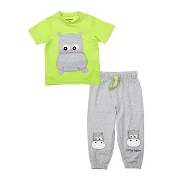 Комплект для мальчика PlayToday: футболка и брюки, рост 86 см