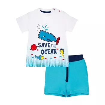 Комплект для мальчика PlayToday: футболка и шорты, рост 92 см