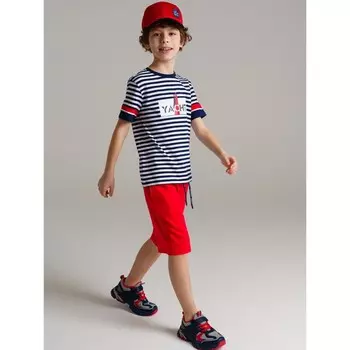 Комплект для мальчика PlayToday: футболка и шорты, рост 158 см