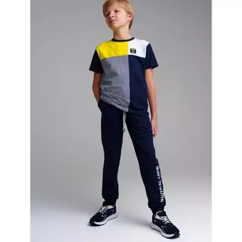 Комплект для мальчика PlayToday: футболка и брюки, рост 134 см